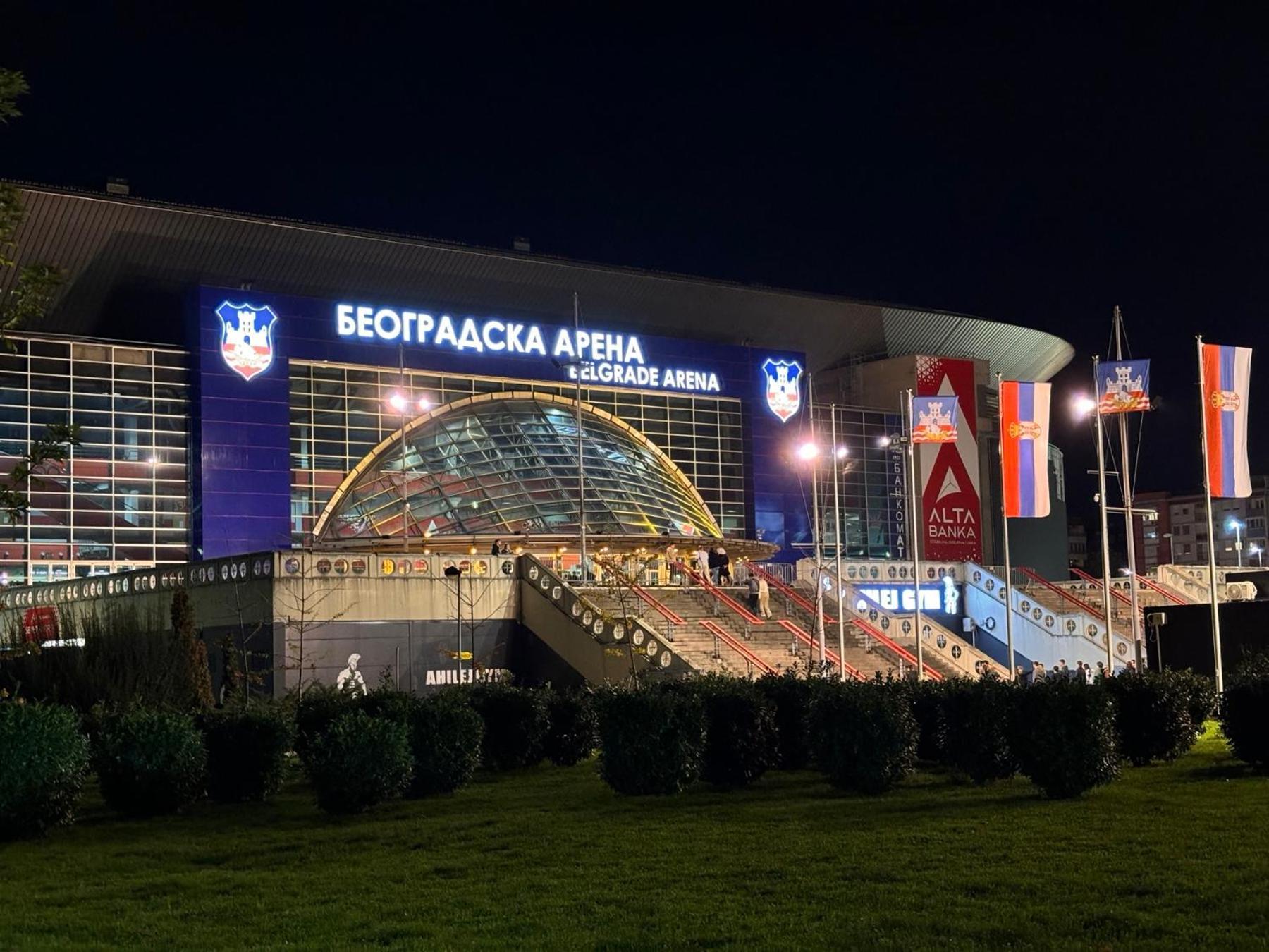 Apartamento Arena Belgrado Exterior foto