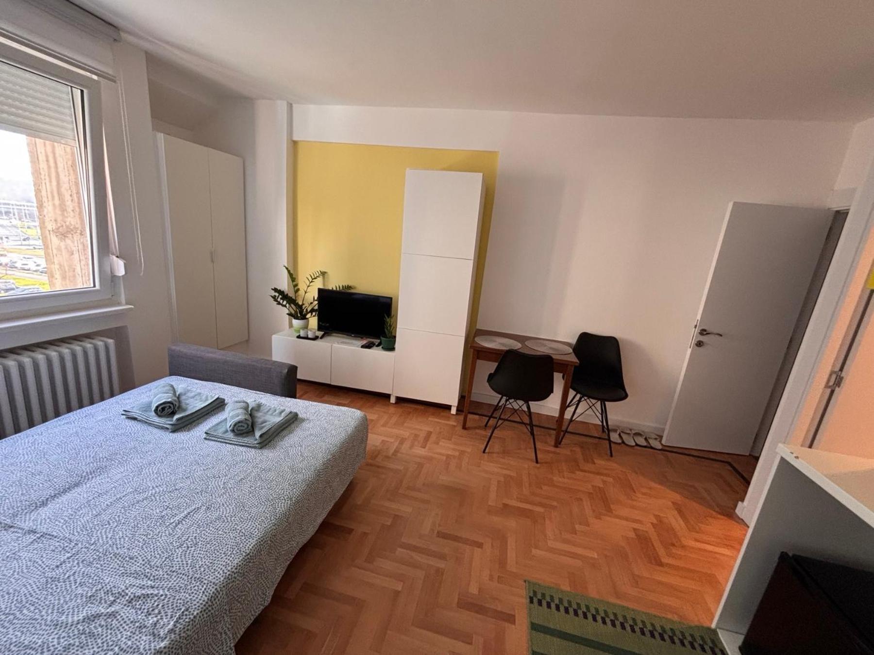 Apartamento Arena Belgrado Exterior foto