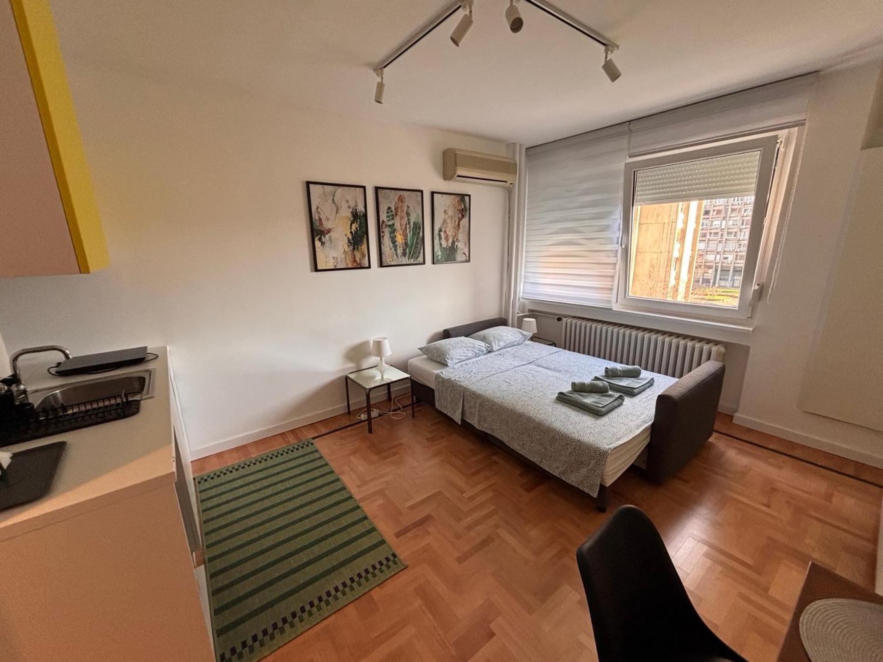 Apartamento Arena Belgrado Exterior foto
